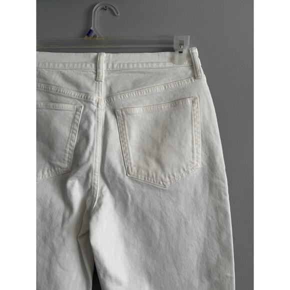 NWD J. Crew Classic Straight White Jeans Womens Size 28P - Picture 6 of 10